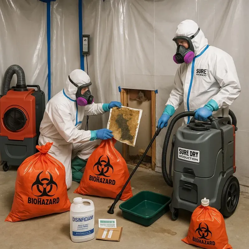 Contaminated Water Handling Protocols process in North Merrick, NY